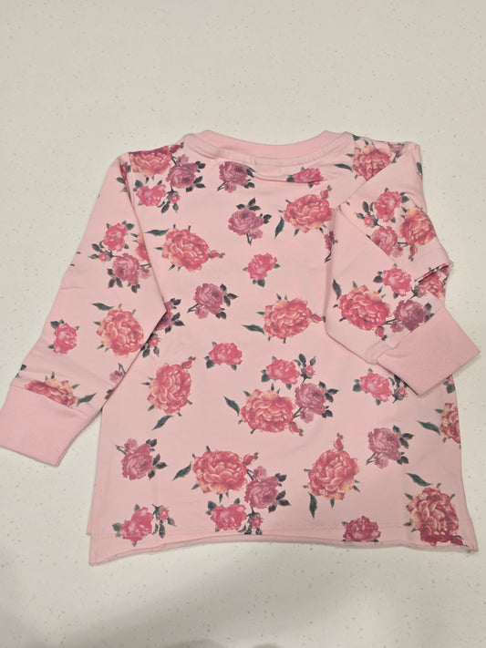 Baby Pink Cotton T-Shirt for Girls