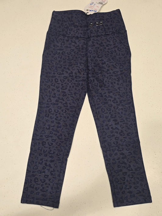 Blue Stretchable Pants for Girls