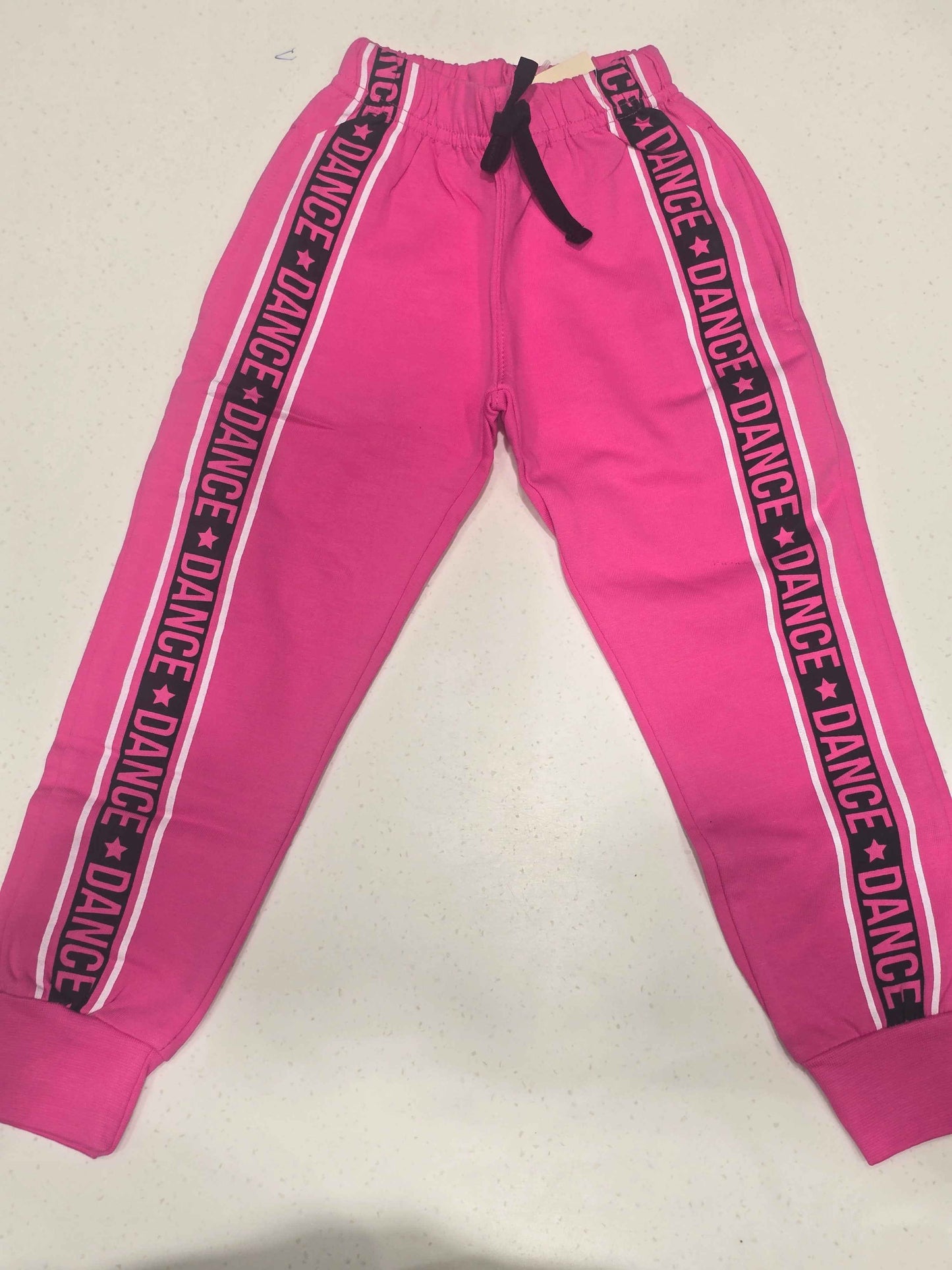Cotton material pink color pant for girl