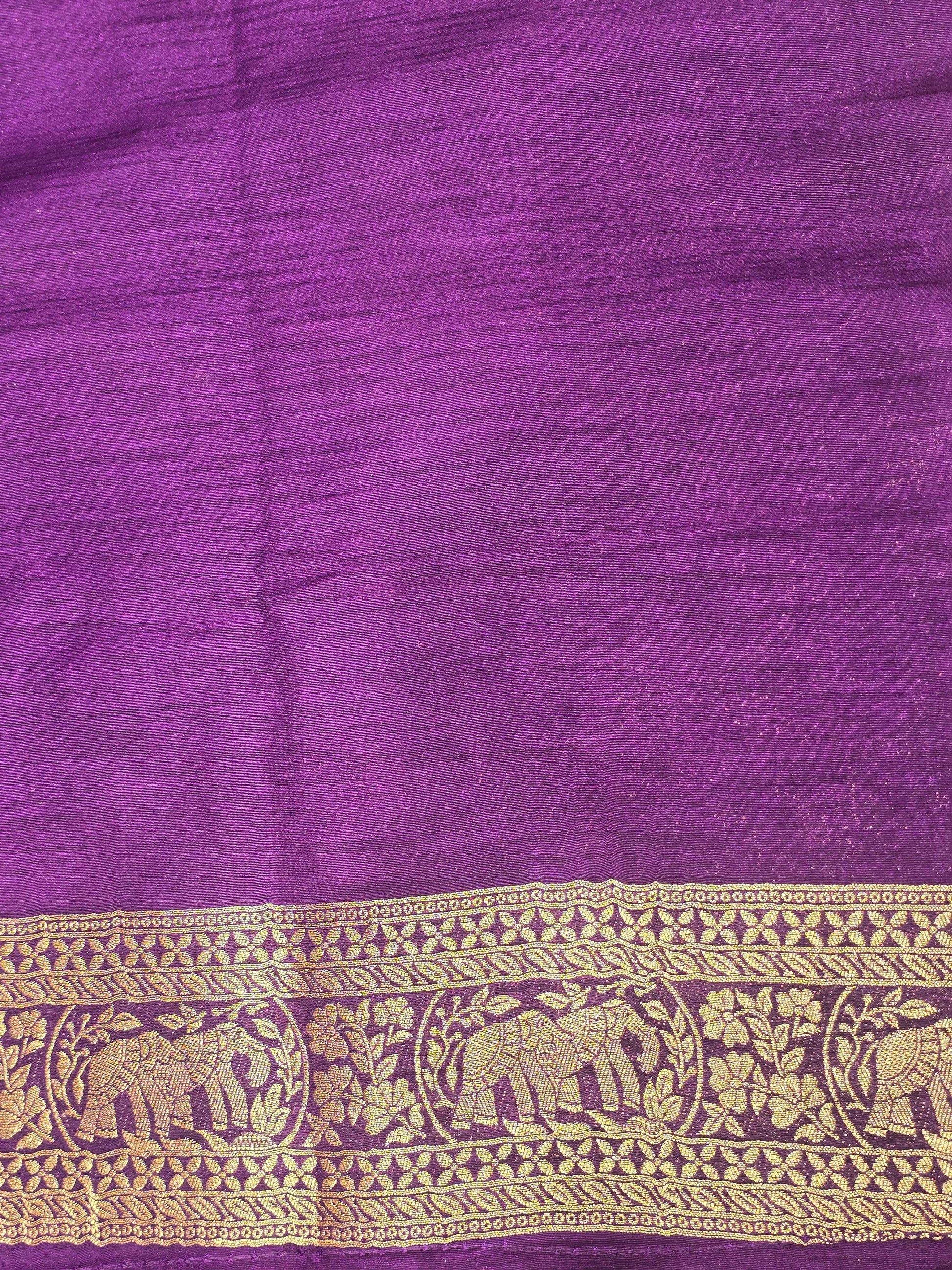 Women Multi Colour Semi Banarasi Silk Saree