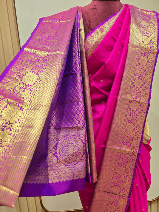 Pure Handloom Kanjivaram Silk Saree
