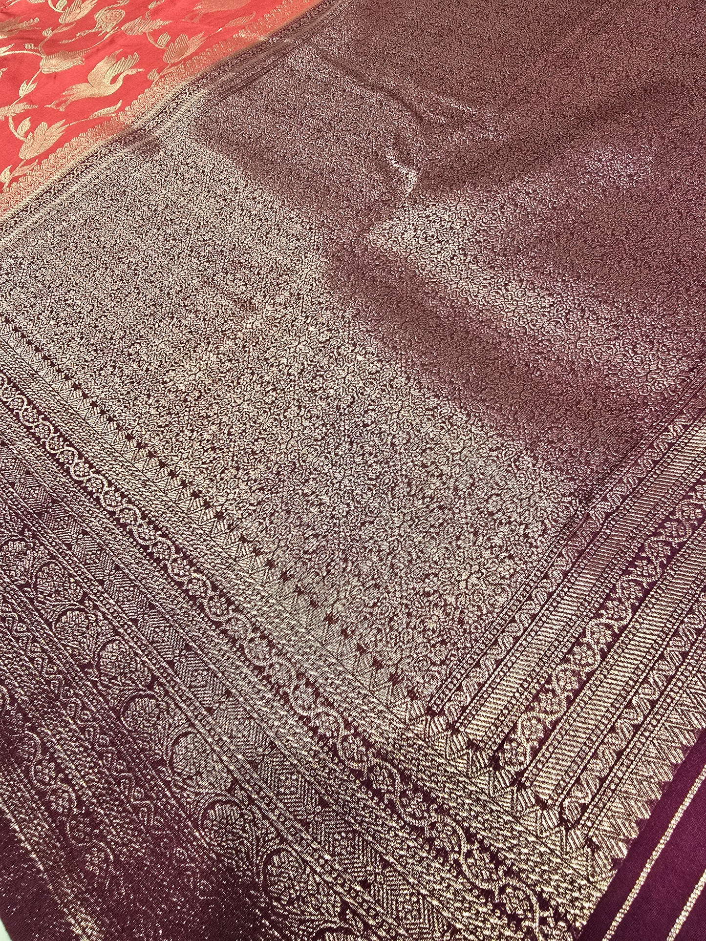 Semi Banarasi Silk Saree with Zari Weaving & Rich Border | Elegant Festive & Party Wear Saree for Women