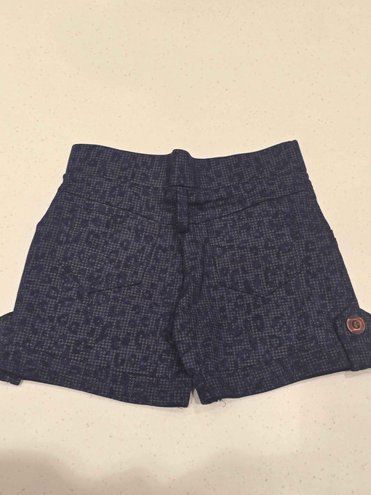 Girls Printed Hosiery Shorts