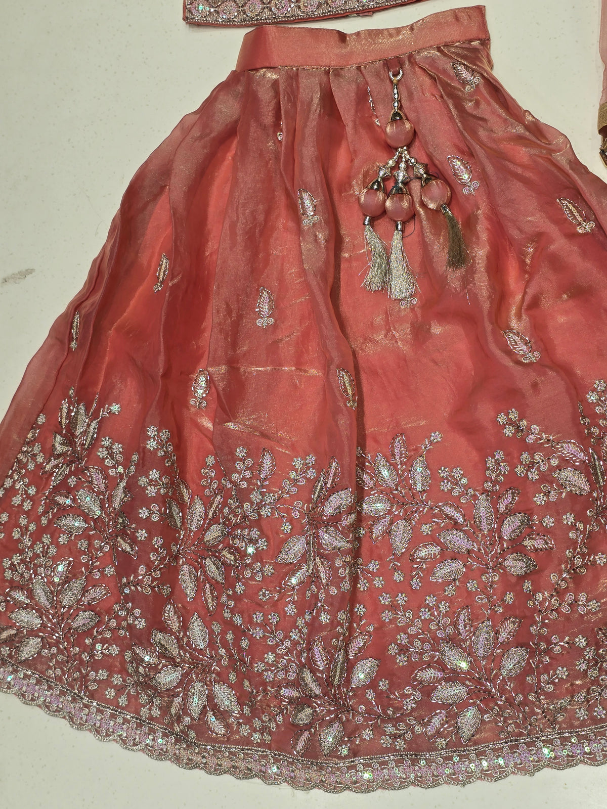 kids' lehenga choli set .