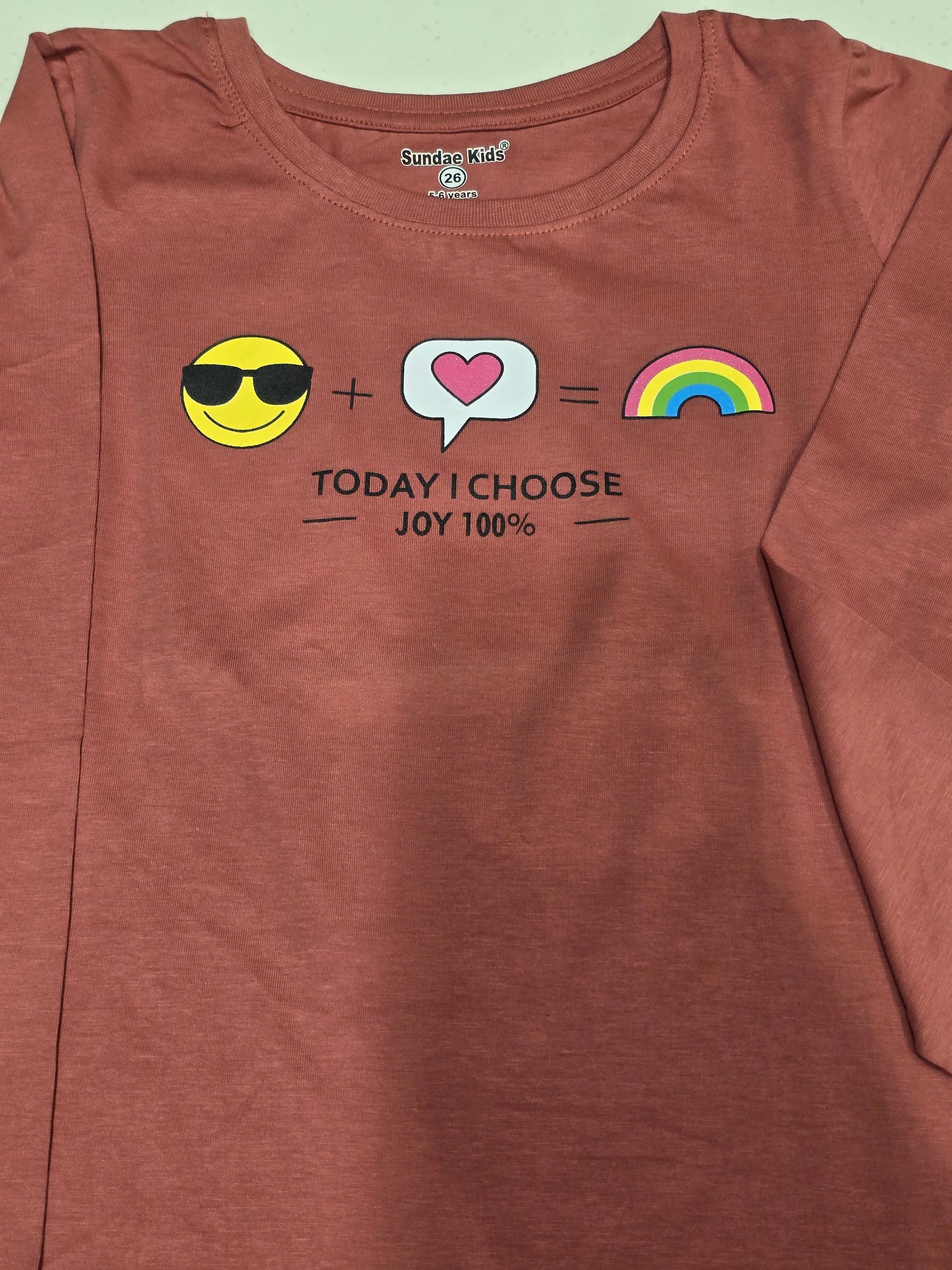 long-sleeve graphic top